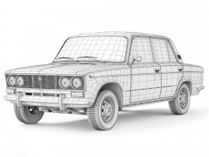 VAZ Lada 2103 1972 3D-Modell