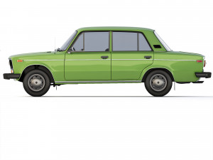VAZ Lada 2106 1976 3D-Modell