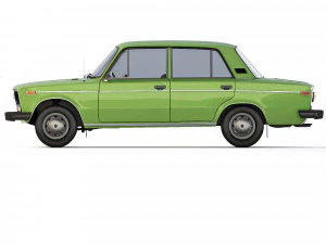 VAZ Lada 2106 1976 3D Model