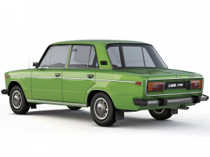 VAZ Lada 2106 1976 3D Model