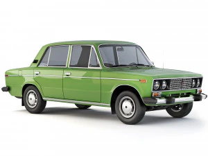 VAZ Lada 2106 1976 3D Model