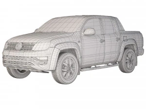Volkswagen Amarok 2019 3D Model