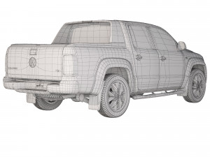 Volkswagen Amarok 2019 3D Модель