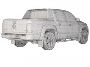 Volkswagen Amarok 2019 3D Model