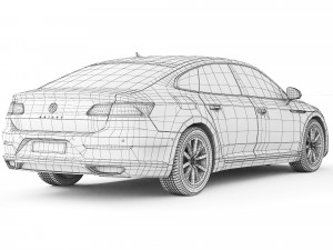Volkswagen Arteon 2021 3Dモデル
