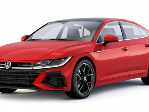Volkswagen Arteon R fastback 2022 3D Model
