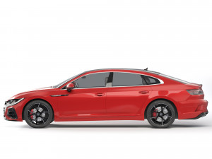 Volkswagen Arteon R fastback 2022 3D Model