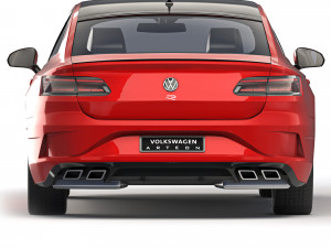 Volkswagen Arteon R fastback 2022 3D Model