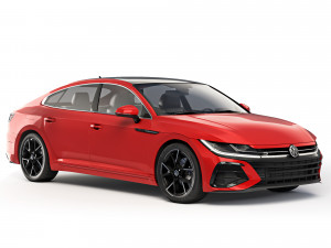 Volkswagen Arteon R fastback 2022 3D Model