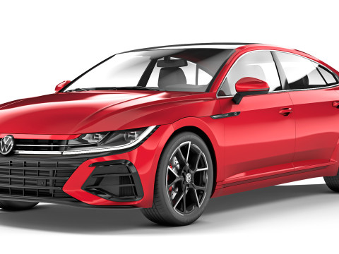 Volkswagen Arteon R fastback 2022 3D Model