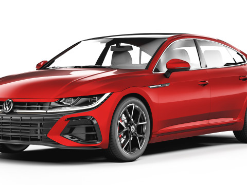 Volkswagen Arteon R fastback 2022 Model 3D