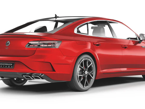 Volkswagen Arteon R fastback 2022 3D Model