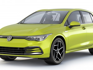 Volkswagen Golf VIII 2019 3D Model