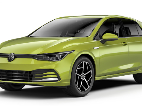 Volkswagen Golf VIII 2019 3D Model