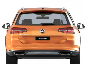 Volkswagen Passat Alltrack B8 2015 Model 3D
