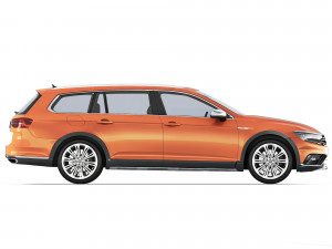 Volkswagen Passat Alltrack B8 2015 Model 3D