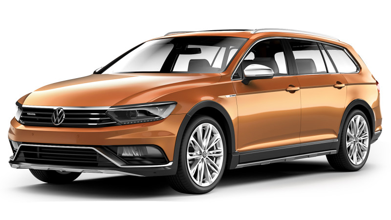 Volkswagen Passat Alltrack B8 2015 Model 3D .c4d .max .obj .3ds .fbx .stl .blend