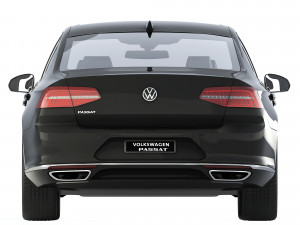 Volkswagen Passat B8 R-Line 2018 3D Model