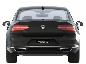 Volkswagen Passat B8 R-Line 2018 3D Model