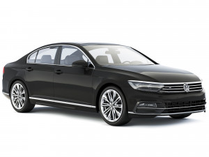 Volkswagen Passat B8 R-Line 2018 3D Model