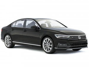 Volkswagen Passat B8 R-Line 2018 3D Model