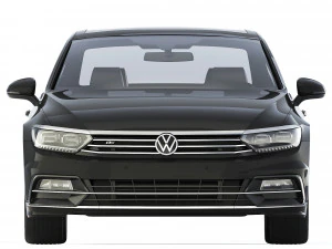 Volkswagen Passat B8 R-Line 2018 3D Model