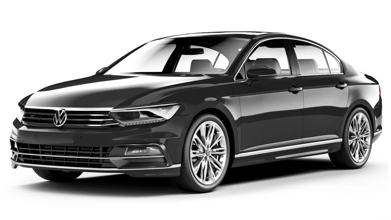Volkswagen Passat B8 R-Line 2018 3D Model .c4d .max .obj .3ds .fbx .stl .blend 
