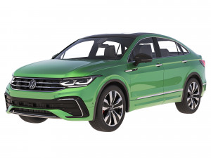 Volkswagen Tiguan X CN-spec 2021 3D Model