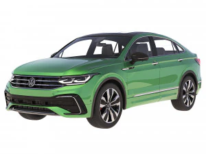 Volkswagen Tiguan X CN-spec 2021 3D Model