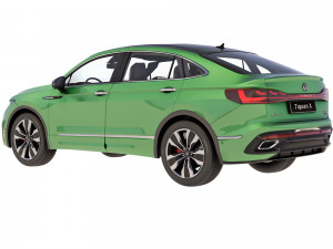 Volkswagen Tiguan X CN-spec 2021 3D Model