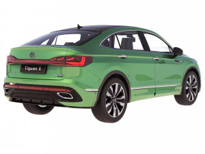 Volkswagen Tiguan X CN-spec 2021 3D Model