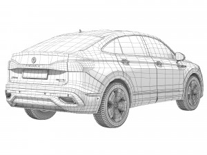 Volkswagen Tiguan X CN-spec 2021 3D Model