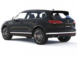 Volkswagen Touareg 2019 3Dモデル