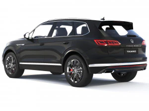 Volkswagen Touareg 2019 3D Model