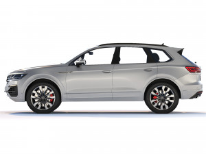Volkswagen Touareg R-Line 2019 Modelo 3D