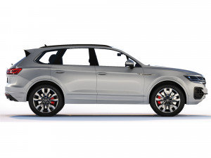 Volkswagen Touareg R-Line 2019 Modelo 3D