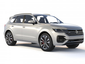 Volkswagen Touareg R-Line 2019 Modelo 3D