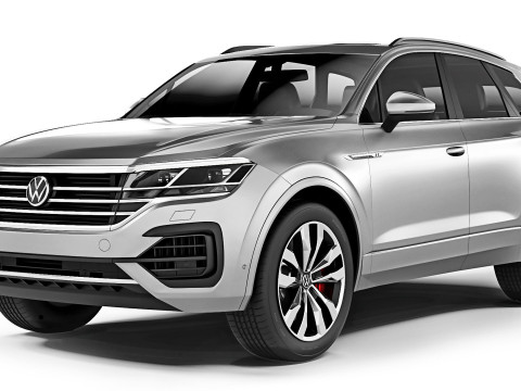 Volkswagen Touareg R-Line 2019 3D 模型