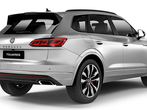 Volkswagen Touareg R-Line 2019 Modelo 3D