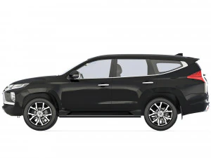 Mitsubishi Pajero Sport 2022 3D Model