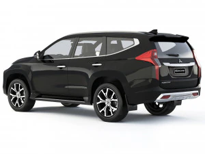 Mitsubishi Pajero Sport 2022 3D Model