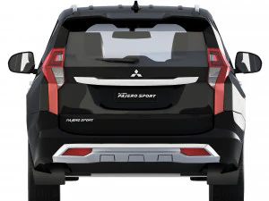 Mitsubishi Pajero Sport 2022 3D Model