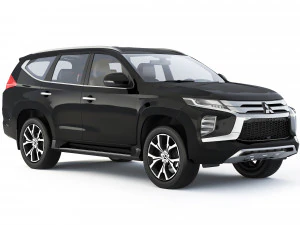 Mitsubishi Pajero Sport 2022 3D Model