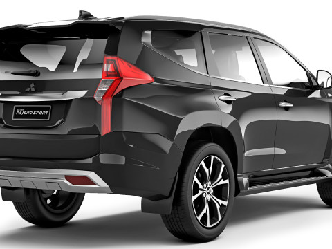 Mitsubishi Pajero Sport 2022 3D Модель
