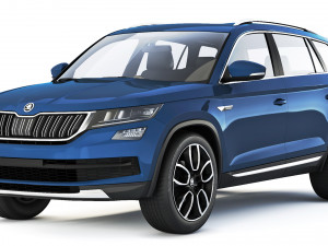 Skoda Kodiaq CN-spec 2018 3D-Modell