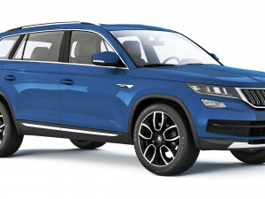 Skoda Kodiaq CN-spec 2018 Modèle 3D