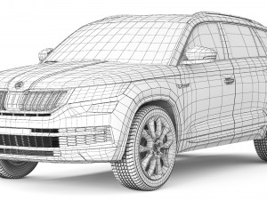 Skoda Kodiaq CN-spec 2018 Modèle 3D