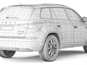 Skoda Kodiaq CN-spec 2018 Modèle 3D