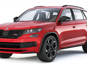 Skoda Kodiaq RS 2019 3D-Modell
