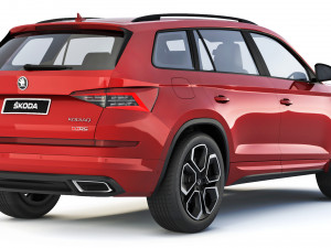 Skoda Kodiaq RS 2019 Modelo 3D